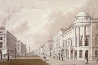 Vue de Regent Street, 1825